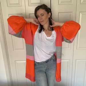 Pretty Little Thing colorblock cardigan